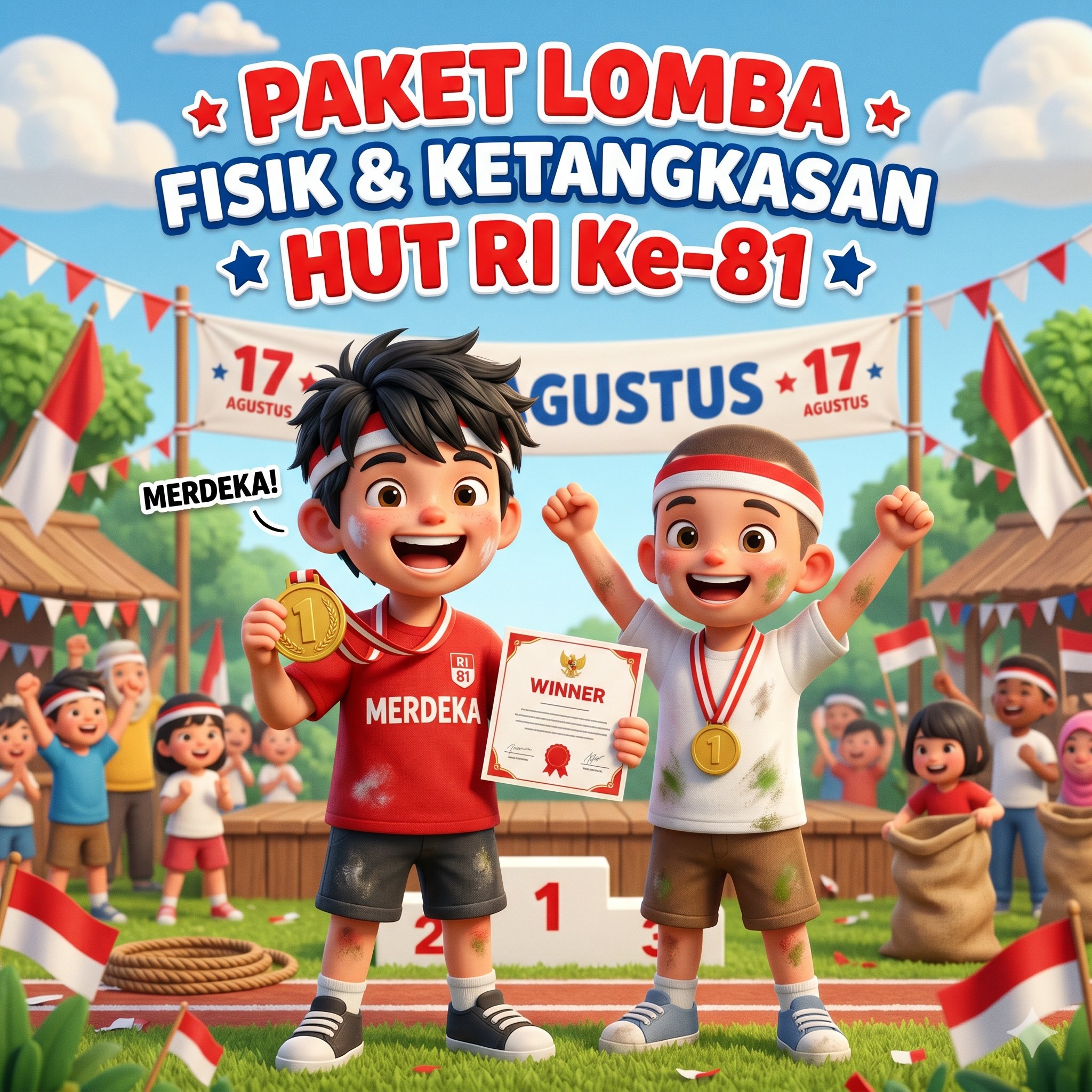 Paket Lomba Fisik, Ketangkasan